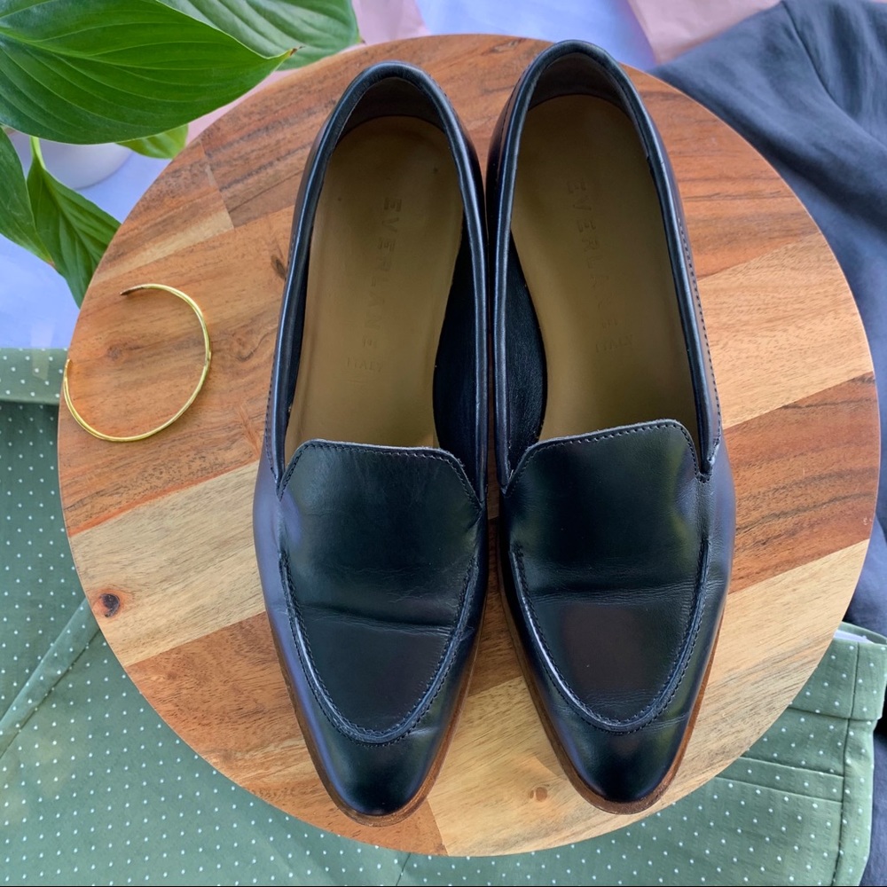 Everlane The Modern Flat (Loafer)  Black